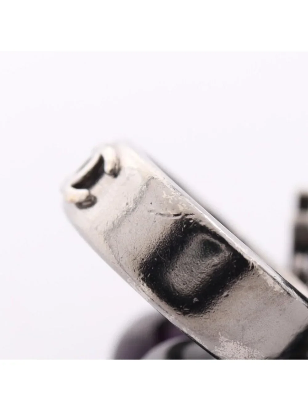 Chanel Ring CC Logo Chain Stainless Steel